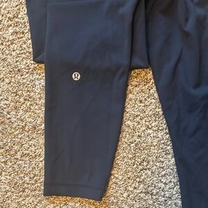 Lululemon Wunder Train True Navy Leggings